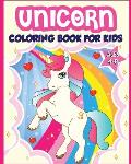 Unicorn Coloring Book for Kids Ages 4-8: 40+ Fun and Beautiful Unicorn Illustrations that Create Hours of Fun (Children Books Gift Ideas)