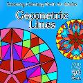Geometric Lines: Relaxing Coloring Book for Adults