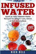 Infused Water: Quick & Easy Vitamin Water Recipes for Weight Loss, Detox & Fast Metabolism