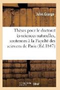 Th?ses Pour Le Doctorat ?s-Sciences Naturelles