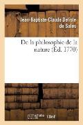de la Philosophie de la Nature (?d 1770)