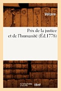 Prix de la Justice Et de l'Humanit?, (?d.1778)