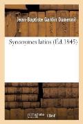 Synonymes Latins