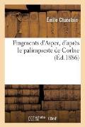 Fragments d'Asper, d'Apr?s Le Palimpseste de Corbie
