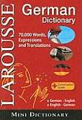 Larousse Mini Dictionary German English English German