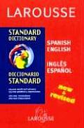Larousse Standard Diccionario Larousse Standard Dictionary Spanish English Ingles Espanol