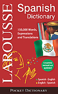 Larousse Pocket Dictionary Spanish English English Spanish