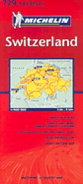 Michelin Maps #729: Michelin Switzerland Map