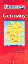 Michelin Maps #718: Michelin Germany Map