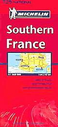 Southern France National Map