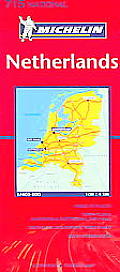 Michelin Maps #715: Michelin Netherlands Map