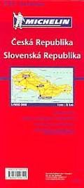 Michelin Maps #731: Michelin Czech & Slovak Republic Map