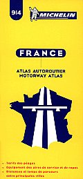 Michelin France Motorway Atlas