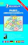 Michelin Paris Par Arrondissements Plan Atlas