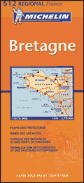 Bretagne Regional Map