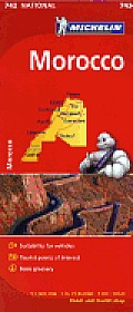 Michelin Morocco Map 7th Edition