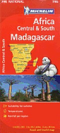 Africa Central South & Madagascar Map 4th Edition