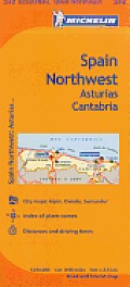 Spain Northwest Asturias Cantabria Map 10th Edition