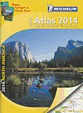 Michelin North America Large Format Atlas 2014 3rd Edition