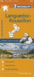 Michelin Regional Maps France Languedoc Roussillon Map 526