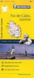 Michelin France: Pas-De-Calais, Somme Map 301