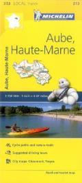 Michelin France Aube, Haute-Marne Map 313