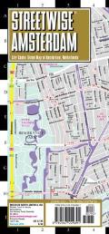 Streetwise Amsterdam Map - Laminated City Center Street Map of Amsterdam, Netherlands