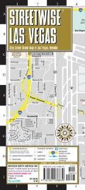 Streetwise Las Vegas Map Laminated City Center Map of Las Vegas Nevada