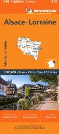 France Alsace Lorraine Map 516