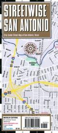 Streetwise San Antonio Map Laminated City Center Map of San Antonio Texas