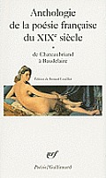 Anthologie de la Poesie Francaise du XIX Siecle