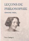Le?ons de philosophie: Les entretiens socratiques de Simone Weil