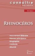 Fiche de lecture Rhinoc?ros de Eug?ne Ionesco (Analyse litt?raire de r?f?rence et r?sum? complet)