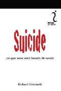 Suicide: Ce que vous avez besoin de savoir