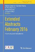 Extended Abstracts February 2016: Positivity and Valuations