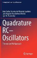 Quadrature Rc-Oscillators: The Van Der Pol Approach