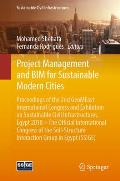Project Management and Bim for Sustainable Modern Cities: Proceedings of the 2nd Geomeast International Congress and Exhibition on Sustainable Civil I