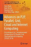 Advances on P2p, Parallel, Grid, Cloud and Internet Computing: Proceedings of the 13th International Conference on P2p, Parallel, Grid, Cloud and Inte