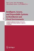 Intelligent, Secure, and Dependable Systems in Distributed and Cloud Environments: Second International Conference, Isddc 2018, Vancouver, Bc, Canada,