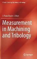 Measurement in Machining and Tribology