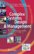 Complex Systems Design & Management: Proceedings of the Ninth International Conference on Complex Systems Design & Management, Csd&m Paris 2018