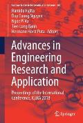Advances in Engineering Research and Application: Proceedings of the International Conference, Icera 2018