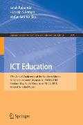 ICT Education: 47th Annual Conference of the Southern African Computer Lecturers' Association, Sacla 2018, Gordon's Bay, South Africa