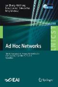 AD Hoc Networks: 10th Eai International Conference, Adhocnets 2018, Cairns, Australia, September 20-23, 2018, Proceedings