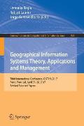 Geographical Information Systems Theory, Applications and Management: Third International Conference, Gistam 2017, Porto, Portugal, April 27-28, 2017,