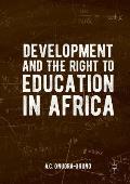 Development and the Right to Education in Africa