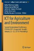 ICT for Agriculture and Environment: Second International Conference, Citama 2019, Guayaquil, Ecuador, January 22-25, 2019, Proceedings