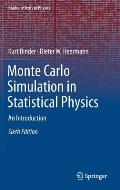 Monte Carlo Simulation in Statistical Physics: An Introduction