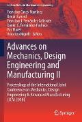 Advances on Mechanics, Design Engineering and Manufacturing II: Proceedings of the International Joint Conference on Mechanics, Design Engineering & A