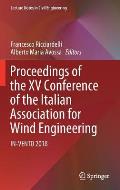 Proceedings of the XV Conference of the Italian Association for Wind Engineering: In-Vento 2018